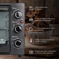 thumbnail image 4 of DAEWOO Horno tostador de 20 L Daewoo DOT-1657 con control de temperatura ajustable y temporizador y puerta de vidrio templado, 4 of 9