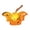 A002- B, variant on Halloween Pumpkin Decorations, Light Up Jack O Lantern, Small Halloween Decor, Pumpkin Table Decor, Indoor Halloween Table Decorations, Battery Operated 5X4.5X2.25 Inch Plastic
