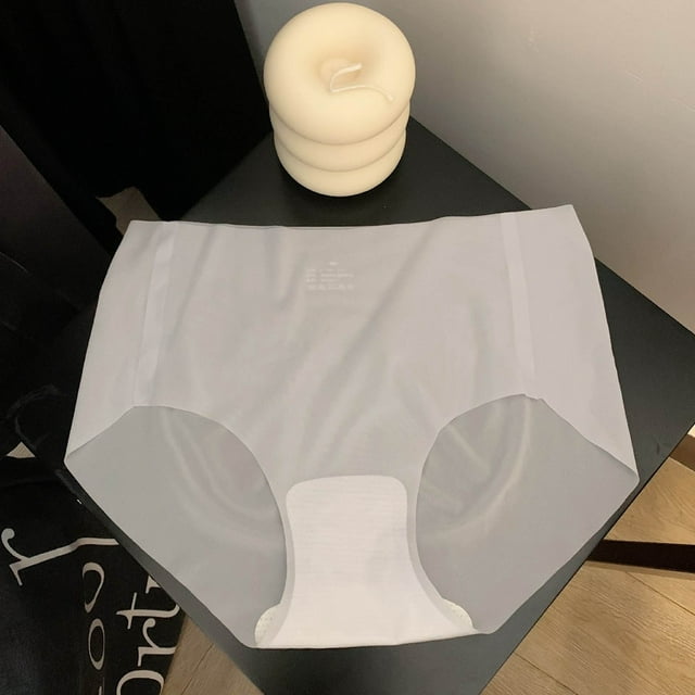 Puntoco Ropa interior breve para mujer, bragas grandes, cómodas, sólidas, de cintura media, a la moda para mujer