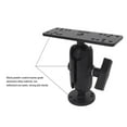 thumbnail image 3 of Fish Finder Mount High Strength C Type 1.5 Inch Ball Head Long Arm Marine Electronics Mount for Stable Support in Rough Waters, 3 of 7