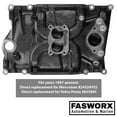 thumbnail image 2 of New 2 Barrel 4.3L Intake Manifold Assembly, 262 CID, Replaces Mercruiser 824324T02, Volvo Penta 3855805, Casting 12552422, 8 Bolt for 1997 and Newer by FASWORX, 2 of 6