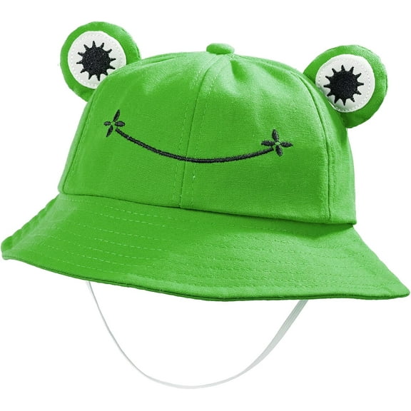 Unisex foldable bucket hat, cute cartoon children's sun hat, fisherman hat
