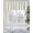 Gray Green, variant on Yellow Tropical Lemon Kitchen Valances for Windows Green Botanical Leaf Flowers Valance Curtains for Kitchen /Living Room/Bedroom/ Bathroom Decor, 42"x12 " ,Rod Pocket 1 Panel, White