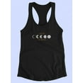 thumbnail image 3 of Live By The Moon Racerback Tank Women -Victoria Borges Designs, Female Medium, 3 of 4
