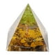 thumbnail image 1 of Ornamento de Cristal, Piedra Fragmentada, Pila Energética, Estilo Natural, Crystal Crushed Stone Energy Tower, Decoración de Interior, para Salón, con Base de Madera, Material de Cristal,, 1 of 9