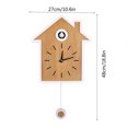 thumbnail image 4 of Cuckoo Clock, Report Clock, Battery Powered  ABS For Home Bedroom, 4 of 8