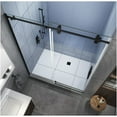 thumbnail image 7 of Aston SDR978EZ.UC-MB-7280-R Langham Xl 80" High X 72" Wide Sliding Frameless Shower Door -, 7 of 7