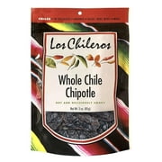 Los Chileros Whole Chile Chipotle, Dark Red, 3 Ounce