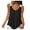 Black, variant on Women Summer Tops Ladies Lace Lace Camisole Irregular Camisole Sleeveless Top Breastfeeding Tops Tight Top Women Compression Shirt Woman Undershirt Camp Size Open Cropped Muscle for Girl Dark Blue M