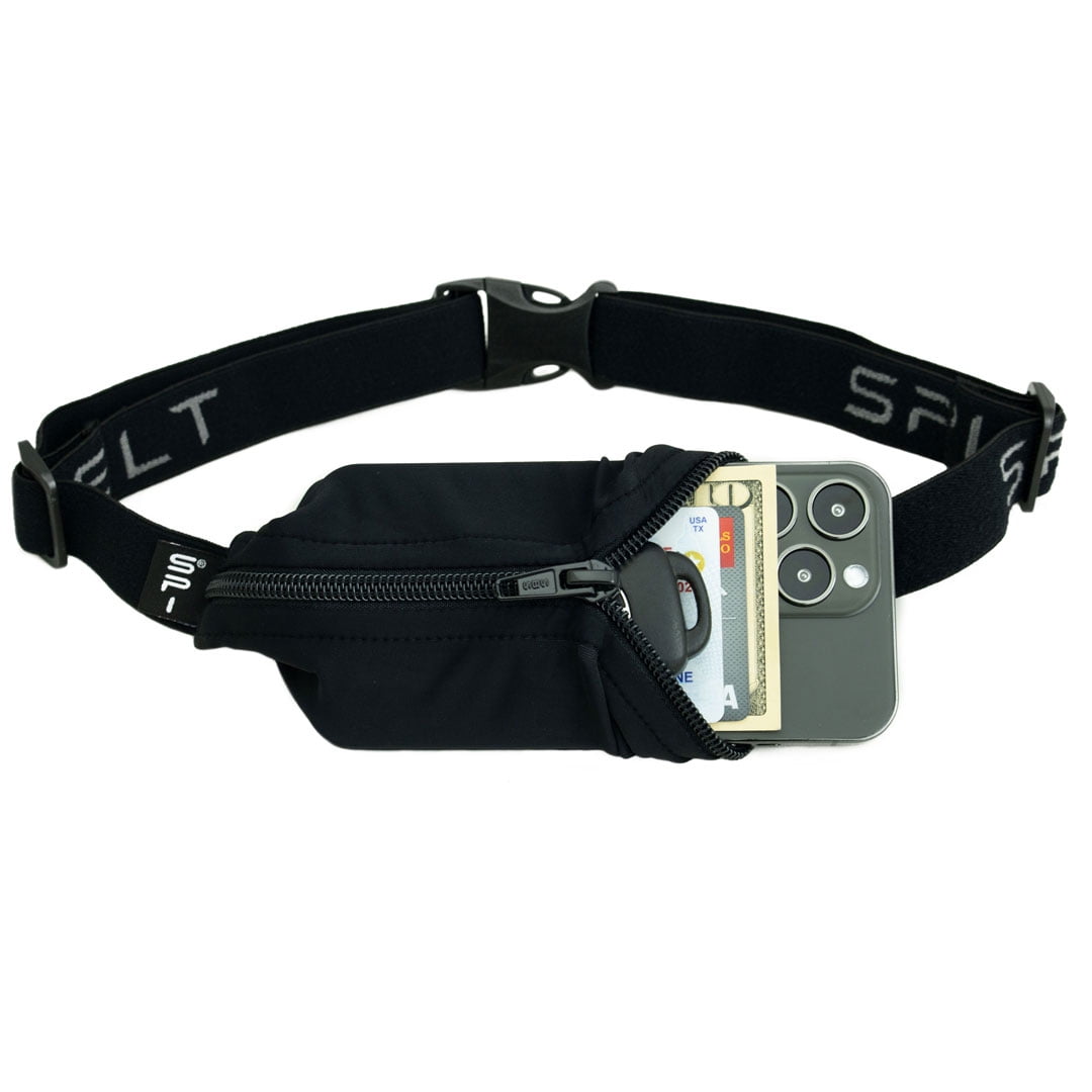 SPIbelt Spandex Large Pocket Expandable Sport Belt / Waist Pack, Size: One Size