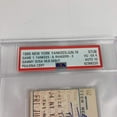 thumbnail image 3 of Sammy Sosa Signed 1989 MLB Debut Ticket PSA DNA Auto Grade 10 One Of One 1/1, 3 of 5