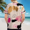 thumbnail image 6 of High Quality Hawaiian Shirts for Men Short Sleeve Aloha Beach Shirt Floral Summer Casual Button Down Shirts Blouses 6RVJZB, 6 of 7
