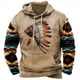 thumbnail image 2 of Sudadera con capucha con estampado indio vintage para hombre 2024, ropa informal para hombre, sudaderas con capucha de manga larga, sudaderas unisex de gran tamaño, 2 of 5