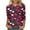 Black, variant on Htigea Womens Valentine's Day Shirts 3/4 Sleeve Heart Print T-Shirts Casual Crewneck Pullover Tops Three-Quarter Sleeves Holiday Lounge Tees Black,S