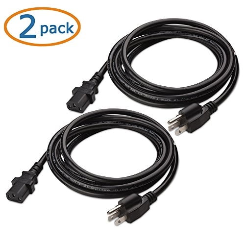 Cable Matters Cable de alimentación para monitor de computadora de 3 c