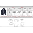 thumbnail image 2 of Camisas s Para Hombre Slim Fit Camisa informal con botones y bolsillo con solapa a cuadros a la moda de primavera y otoño para hombre (Blue, 3XL), 2 of 2