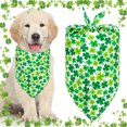 thumbnail image 5 of 2Pcs Dog Bandana Scarf - Durable Nylon Spandex Pet Bib, Triangle Towel for Festive Occasions, Stylish Holiday Accessory, Washable & Multi-Purpose Dog Scarf, 5 of 5