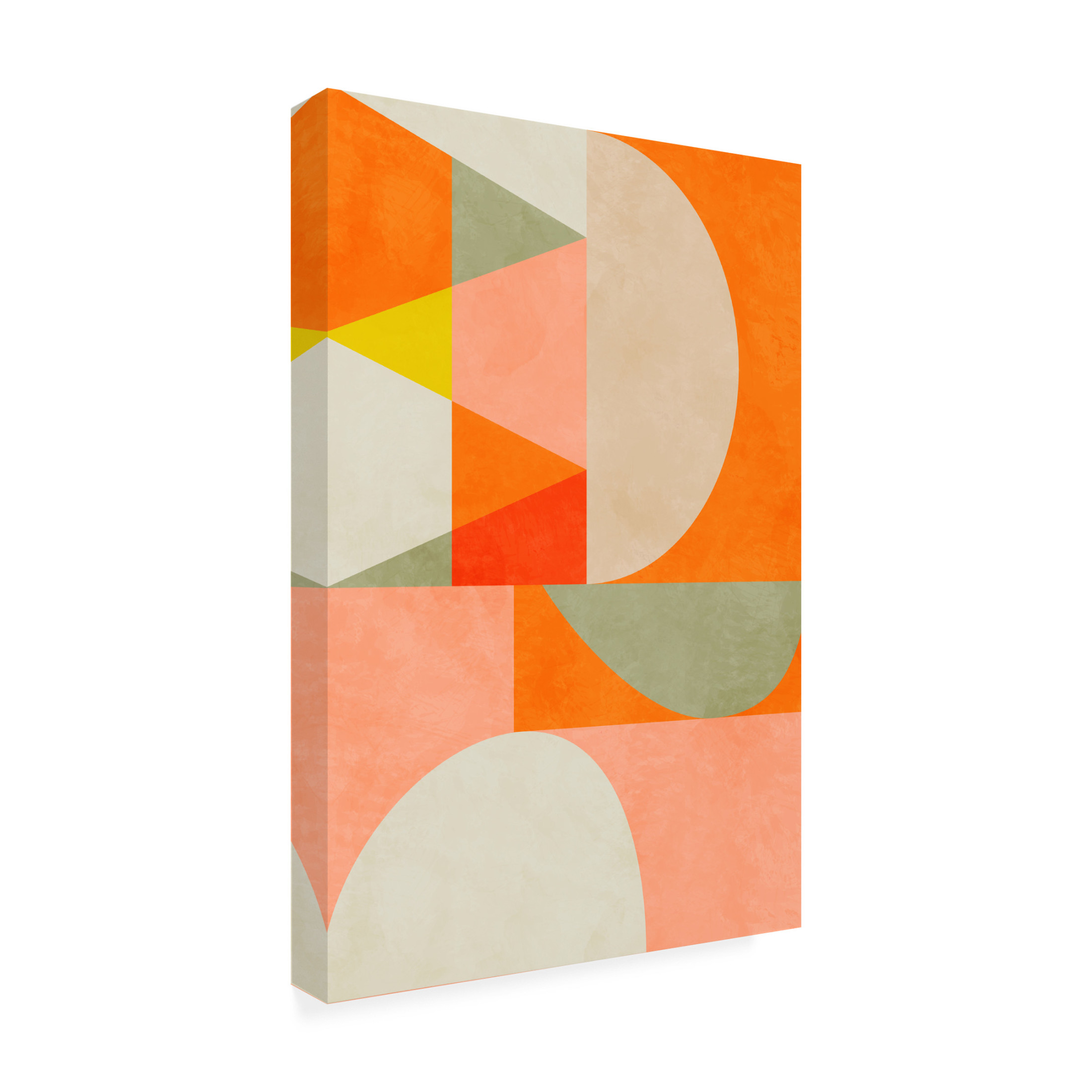 Trademark Fine Art Ana Rut Bre Summer Circles 4 Canvas Wall Art