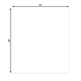 thumbnail image 2 of Textured White 14x16 Uncut Art Mat Board - No Opening - 25 Mats, 2 of 7