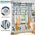 thumbnail image 3 of Yayeee Window Curtains Light Filtering 63"x42" Grommet Panel Pair Home Living Room Decor, Leopards Leaves, 3 of 7