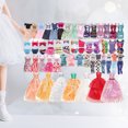 thumbnail image 4 of 52PCS Vestido Muñeca Vestido Novia Vestido Falda Corta Ropa Pantalones Traje Baño Tacones Altos Accesorios 195g (la Entrega Real Es 49 Piezas), 4 of 8