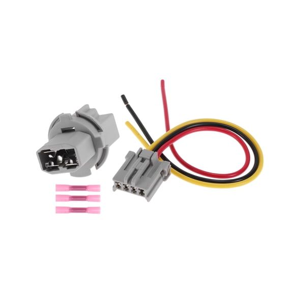 Unique Bargains 1 Set Brake Light Socket Wiring for Honda Accord 1998-2015 No.33515S50003/33515-S50-003 Tail Lamp Bulb Pigtail Connector Harness