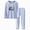 R121-Blue, variant on NOLDARES Boys Pajamas Cotton Truck Pjs Toddler 2 Piece Sleepwear Kids Winter Clothes Set,White,3-4 Y