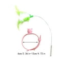 thumbnail image 4 of Multifunctional Cat Teaser Pet Collar for Self Entertainment with Feather Toy for Cat, 4 of 8