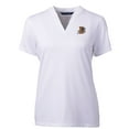 thumbnail image 2 of Women's Cutter & Buck  White Durham Bulls Forge DryTec Heathered Stretch Blade Top, 2 of 3