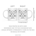 thumbnail image 5 of Koyal Wholesale Funny Cat Lover Ceramic Coffee Mug, I Work Hard So That My Cat Can Have A Better Life, 5 of 5