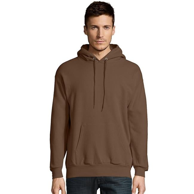 hanes brown hoodie