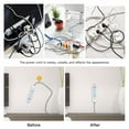 thumbnail image 2 of Adhesive Socket Holder, Wall Mount Home Power Strip Fixator, Cable Management Punch Free Surge Protector, Self-adhesive Desktop Socket Fixer for Socket Storage, 2 of 9