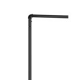 thumbnail image 2 of Benjara BM221277 Wood & Metal Frame Clothes Rack with 1 Shelf & Casters, Brown & Black, 2 of 5