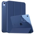 thumbnail image 1 of Funda MoKo para iPad de 11.ª y 10.ª generación con parte trasera de TPU, color azul marino, 1 of 8