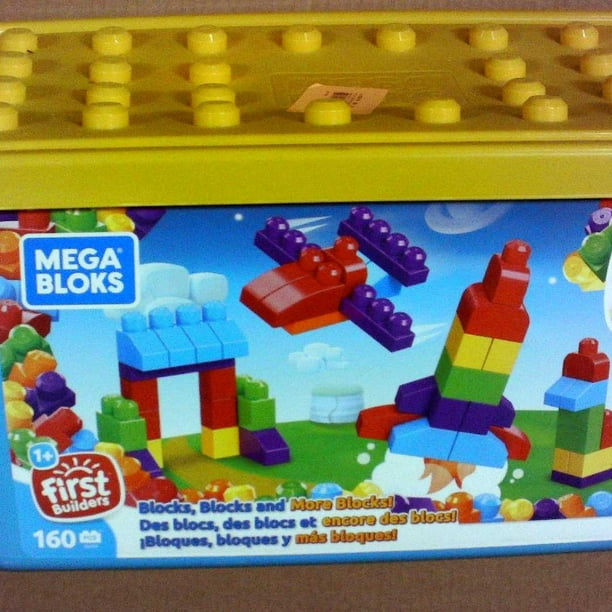 Mega Bloks First Builders Blocks, Block and More Blocks Building Set
