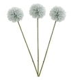 thumbnail image 2 of Flores artificiales de bola de crisantemo de 3 piezas, cabezas de de seda, ramo DIY para la boda de la fiesta de azul Sunnimix Ramo de bolas de crisantemo, 2 of 8