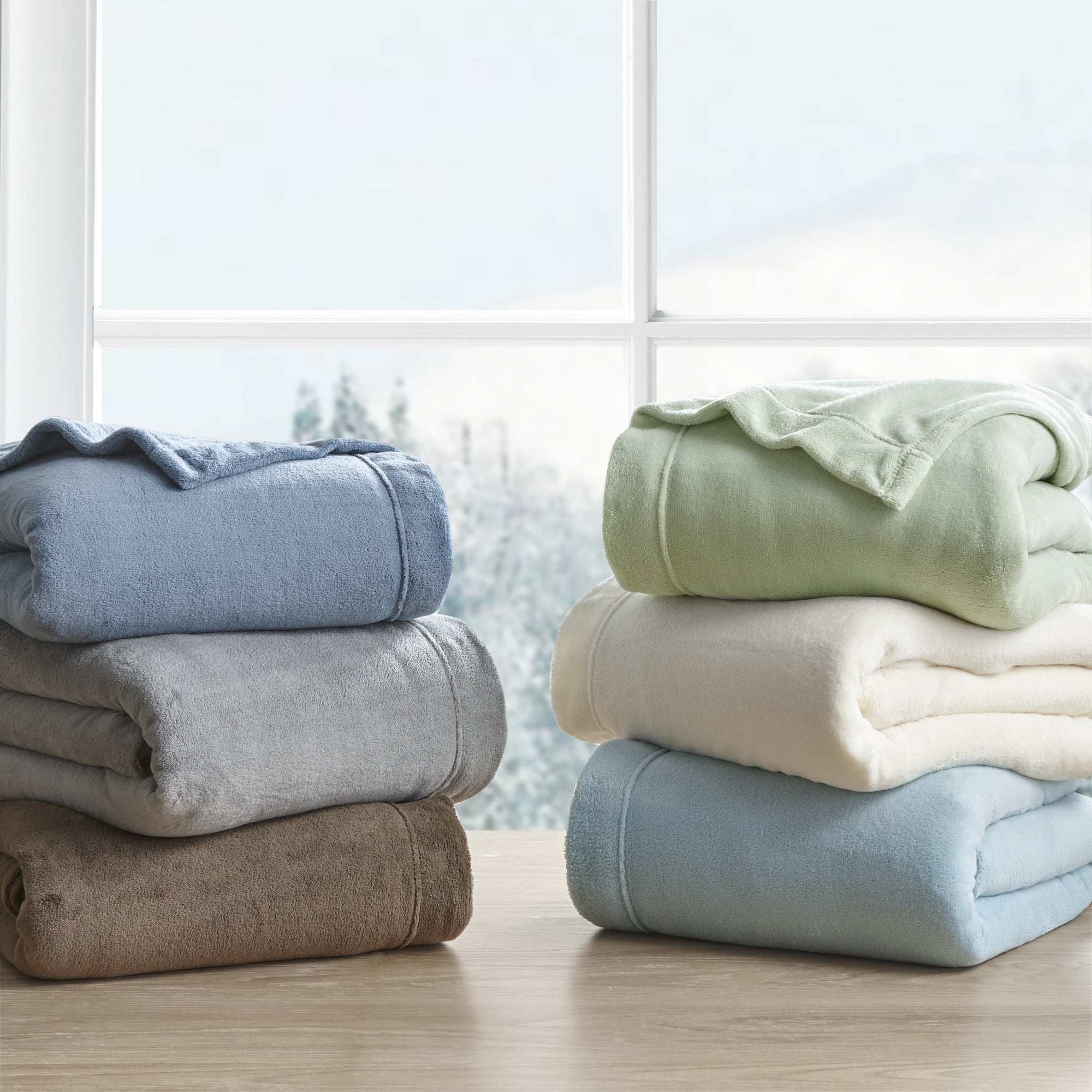 Comfort Classics 4-Piece Brown Soloft Micro Plush Sheet Set, Full