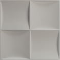 thumbnail image 5 of Ekena Millwork 19 5/8"W x 19 5/8"H Smith EnduraWall Decorative 3D Wall Panel, UltraCover Satin Smokey Beige (Covers 2.67 Sq. Ft.), 5 of 6