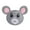 Grey, variant on jiaroswwei Dog Chew Toy Bite Resistant Relieve Boredom Emotion Comfort Built-in Sounder Animal Plush Toy for Entertainment