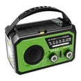 thumbnail image 2 of Radio Meteorológico Portátil 16000 MAh AM/FM/WB NOAA Compatible Con Dientes 5.3 Altavoz Azul, 2 of 9