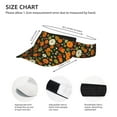 thumbnail image 3 of Daiia Harvest Pumpkins Pattern Sport Sun Visor Hats Visor Cap Adjustable Empty Top Baseball Cap Cotton Ball Caps for Women and Men, 3 of 7