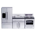 thumbnail image 1 of Town Square Miniatures, Silver Appliance Kitchen Set, 1 of 4