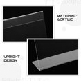 thumbnail image 3 of AURARMLET 20Ud Porta Señal Acrílica Transparente Para Etiquetas Y Precios Con Vertical Para Y Tiendas, 3 of 8