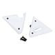 thumbnail image 2 of Deflector de Viento Superior Cola para CRF1000L Adventure Sports 2018 Blanco, 2 of 7
