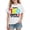 White, variant on Babcutegg School Uniform for Kid Girls Campus Style Short Sleeve Causal Fashion Comfortable Back to School Wear Girls Summer Clothes White Size 9