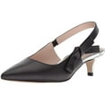 thumbnail image 2 of Nanette Lepore Women's Rhona Slingback Kitten Heels Black Size 6M, 2 of 3