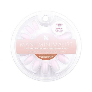 Olive & June Press-On Fake Nails - Sheer Pink Gradient - 42ct