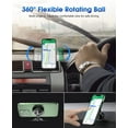 thumbnail image 4 of [2 Pack] Phone Mount,[Upgrade ] Phone Holder for Car, Dashboard Phone Holder Mount 360 Adjustable,Car Mount for Samsung etc All Smartphones (Black), 4 of 5