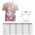 thumbnail image 2 of Butterfly Dancing Women's Short Sleeve Tops Casual Blouses T Shirt, 2 of 6