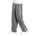 thumbnail image 1 of WEAIXIMIUNG Pantalon Extensible pour Homme Pantalon de Survêtement pour Homme Jambe Droite Pantalon Décontracté Pantalon Ample Jambe Grand Pantalon de Survêtement, 1 of 5